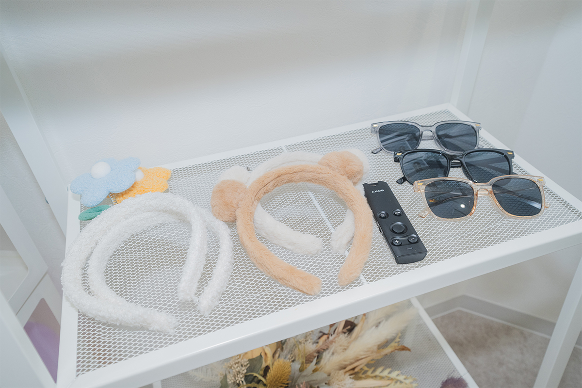 撮影ブースAの小物その３