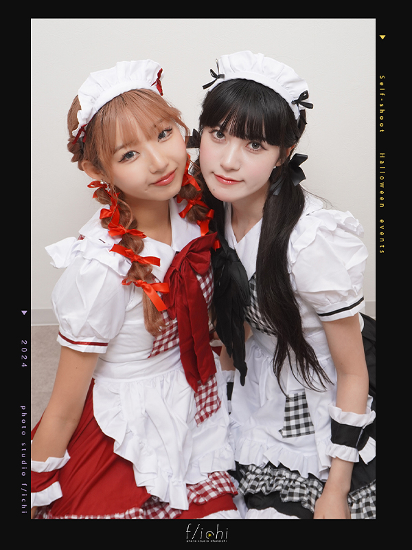 メイド服の女の子2人組み２