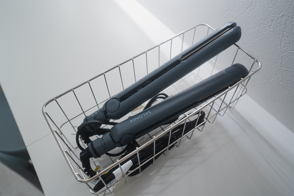 サロニアのヘアアイロンの画像